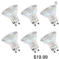 LE GU10 LED Light Bulbs, 50W Halogen Equivalent,
