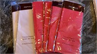 6 x Papyrus Tissue Paper
2 x White
4 x Red