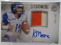 2012 UD Authentic K Moore Rookie Autograph Card