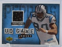 2006 UD Julius Peppers Game Used Jersey Card