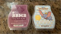 X2 scentsy bars - dumbo circus parade and BBMB