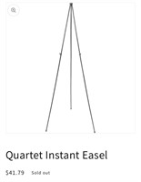 Quartet Instant Easel - Portable easel sets up in