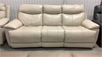 Power Recline Leather Sofa