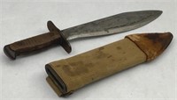 WW1 U.S. Model 1917 Bolo Fighting Knife W/Sheath