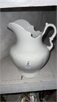 California pottery pitcher