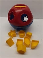 Tupperware Toy Shapes Ball