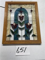 Stained Glass Plate
