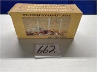 3pc Harvest Candle Set