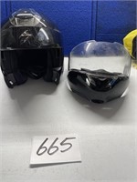MotorCycle Helmet Removable Visor Size L