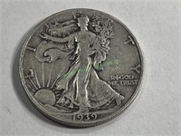 1939 Walking Liberty Half Dollar