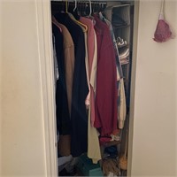 Cothing in Downtstairs Hall Closet - Coats, Asst