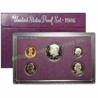 1986 US Proof Set in OMB