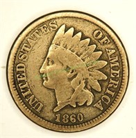 1860 Bronze Indian Head Cent