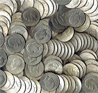 100 pcs. IKE Dollars - Random Circulated Coins