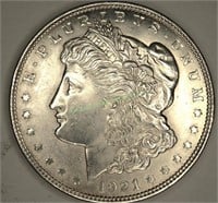 1921 BU Grade Morgan Silver Dollar