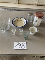 Various Glass Ware