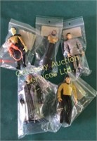 5 Star Trek figurines