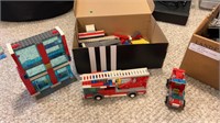 Box of LEGO City set 7208