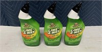 (3) Lime A-Way Thick Toilet Bowl Cleaner