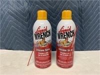 (2) 11oz Liquid Wrench Silicone Spray