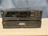 Sharp Stereo Cassette Deck RT-1010