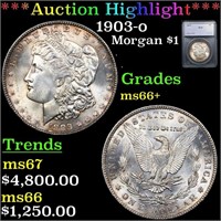 ***Auction Highlight*** 1903-o Morgan Dollar $1 Gr