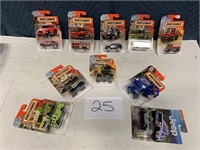 (10) Matchbox Die-Cast Vehicles #25