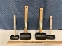 Assorted Rubber Mallets