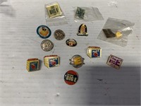 14 Tiny "The Big E" Pins
