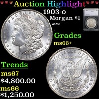 ***Auction Highlight*** 1903-o Morgan Dollar $1 Gr