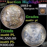 ***Auction Highlight*** 1883-o Morgan Dollar $1 Gr
