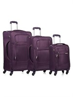 CHAMPS $800 Pacific 3-Piece Softside Suitcase Set