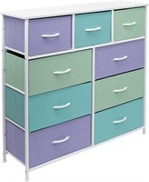 Kids Dresser with 9 Drawers
