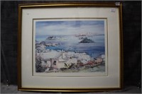 original watercolour of Bermuda