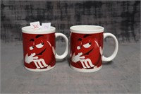 M&M coffee mugs
