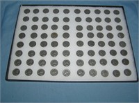 Large collection of vintage 1960s US quarters