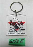AMF Bowling Bowler of the Week key chain