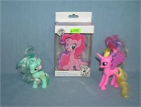 Group of My Little Pony toys