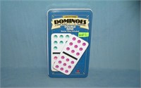 Collector's edition domino set in nice tin collect