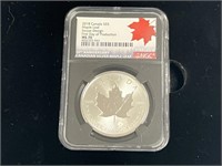 NGC 2018 Canada $5 Maple Leaf MS 70