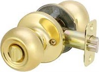 Entry Door Knob With Lock and Deadbolt, Coastal,