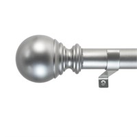 Decopolitan Ball Single Telescoping Drapery Rod