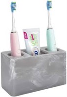 Luxspire Toothbrush Holder, 3 Slots Large Electric