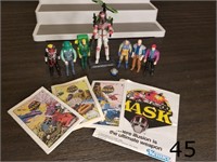 Kenner MASK Figures and phamplets