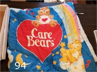 Vintage Care Bears slumber bag