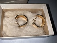 14K Cornelis Hollander Earrings 3.25 DWT