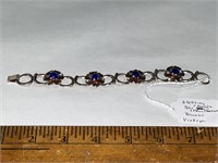 925 Sterling Silver Sapphire? Bracelet