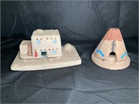 2 "Incensio Sante Fe" Cone Incense Burners