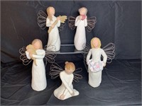 5 Willow Tree Angels