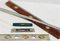 Lot of Levels & Measurment Devices